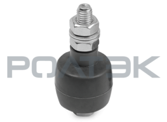 Ролик резиновый с набором крепежа стандарт Ролик резиновый с набором крепежа стандарт